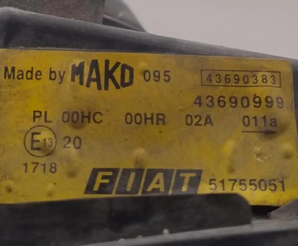 FIAT 51755051 Faro izquierdo  en stock Terrassa