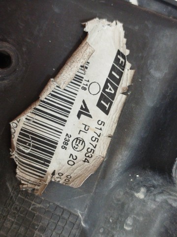 Faro delantero derecho 51757534 FIAT