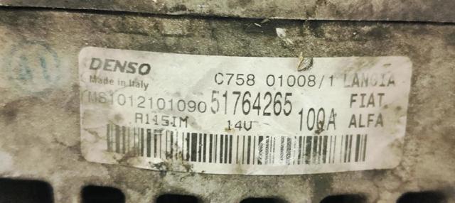 51764265 FIAT Alternador  comprar en Lleida