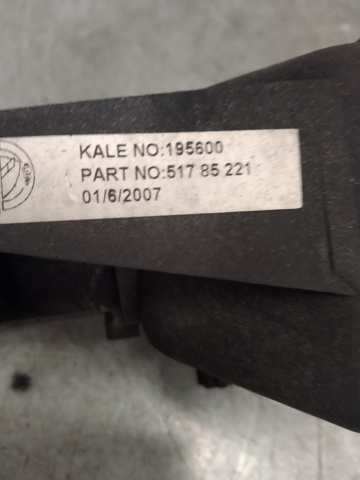 Radiador de intercooler Fiat Linea  (2007-2026)