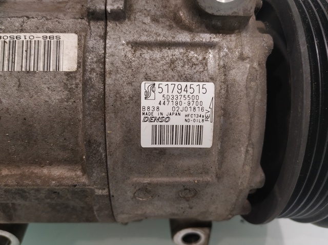 FIAT 51794515 Compresor de aire acondicionado  disponible Valladolid