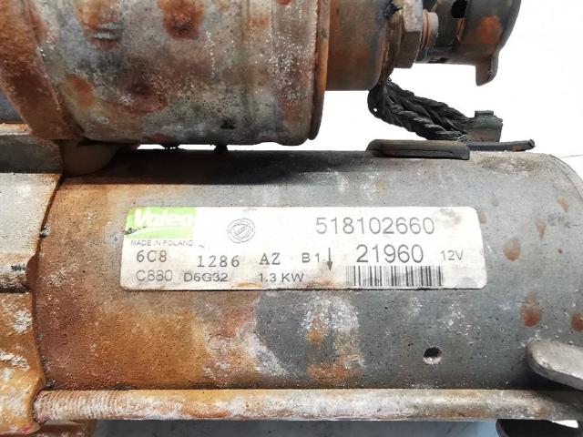 FIAT 518102660 Motor de arranque  en stock Salamanca