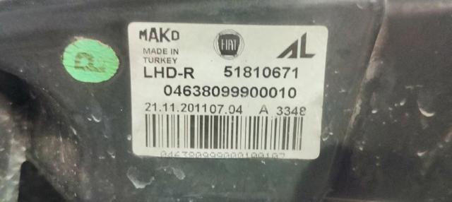 51810671 Faro derecho  en stock Sabadell