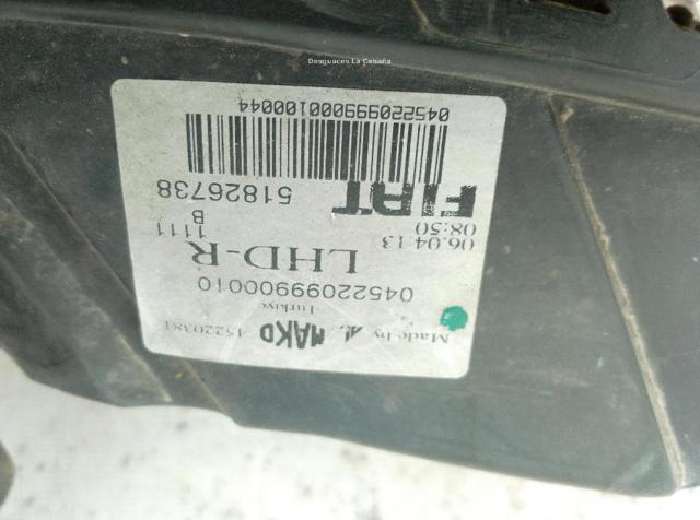 51826738 Faro derecho  en stock Sabadell