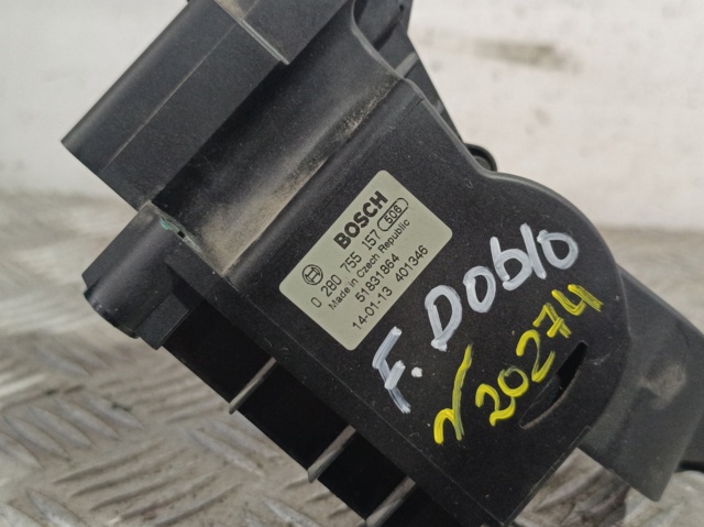 Precio del repuesto Potenciómetro pedal Doblo  monovolumen