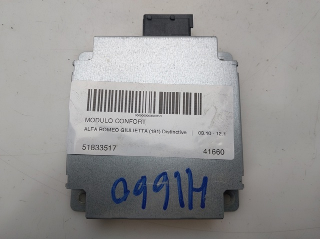 Módulo de confort para Alfa Romeo Mito 955