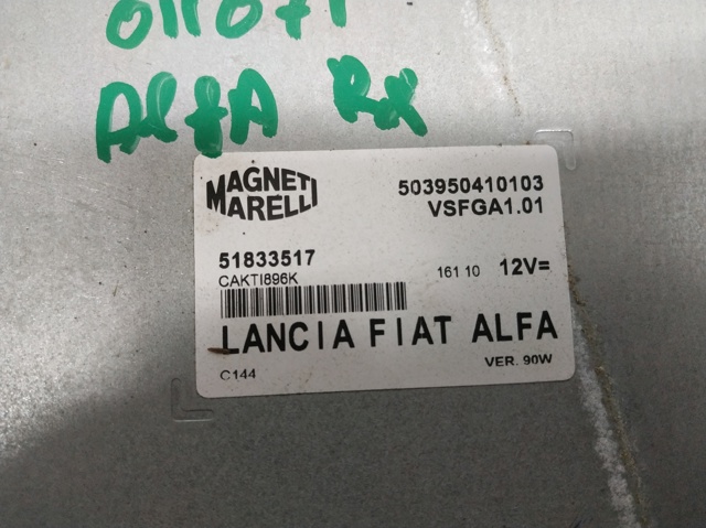 51833517 Fiat/Alfa/Lancia