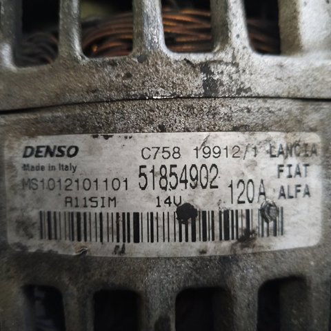 51854902 Alternador  en stock Sabadell