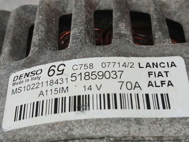 FIAT 51859037 Alternador comprar Pamplona