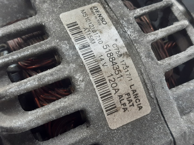 51884351 CHRYSLER Alternador comprar Madrid