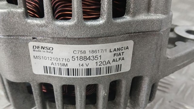 51884351 CHRYSLER Alternador  en stock Huelva