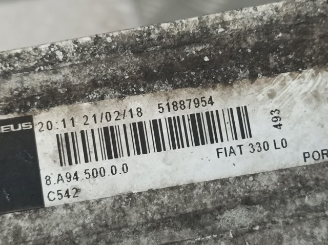 FIAT 51887954 Intercooler comprar Barcelona