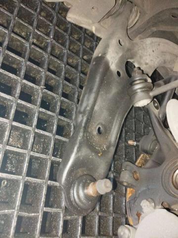 Brazo inferior izquierdo de la suspensión delantera 51905057 FIAT