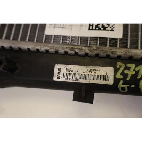 Radiador de auto 51936040 FIAT