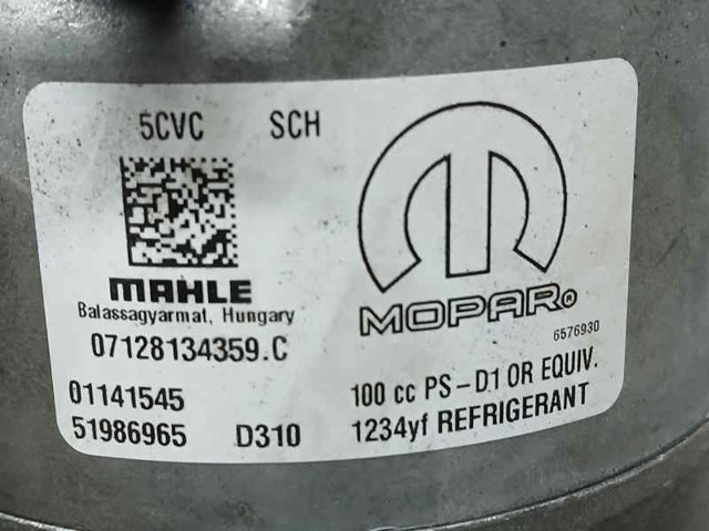 51986965 FIAT Compresor de aire acondicionado comprar Madrid