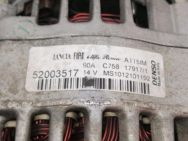 52003517 FIAT Alternador  en stock Gandía