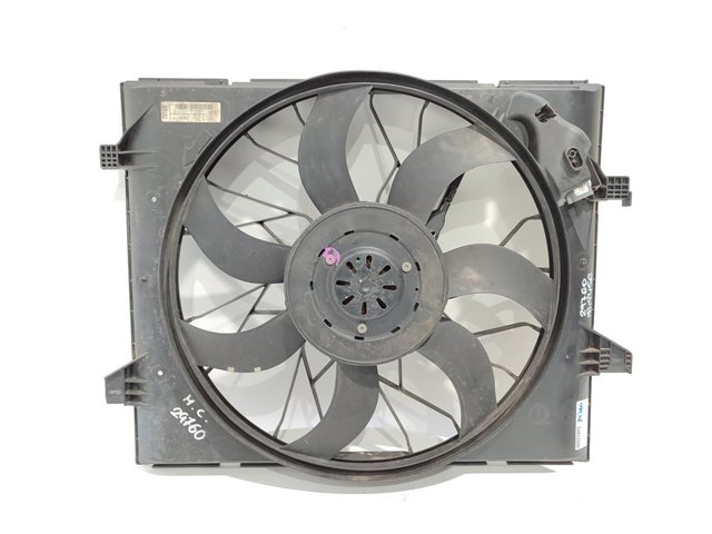 Difusor de radiador, ventilador de refrigeración, condensador del aire acondicionado, completo con motor y rodete 52014787AB Chrysler