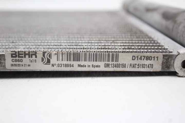 52039557 Condensador de aire acondicionado  comprar en Pontevedra