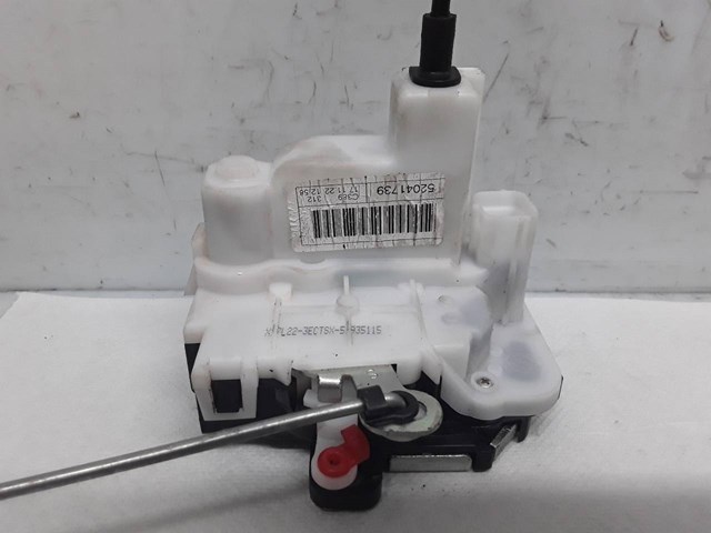 Cerradura de puerta delantera izquierda Fiat 500 312