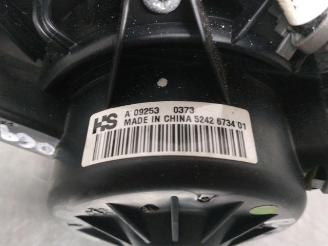 Motor eléctrico, ventilador habitáculo Opel Insignia G09