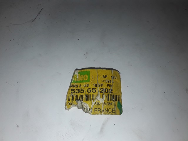 53565202 RENAULT Motor limpiaparabrisas  en stock Gandía