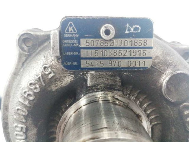 Turbocompresor para renault clio iii (br17, cr17) fastback (2005-2012) 1.5 dci (68 cv) k9k714 54359700011