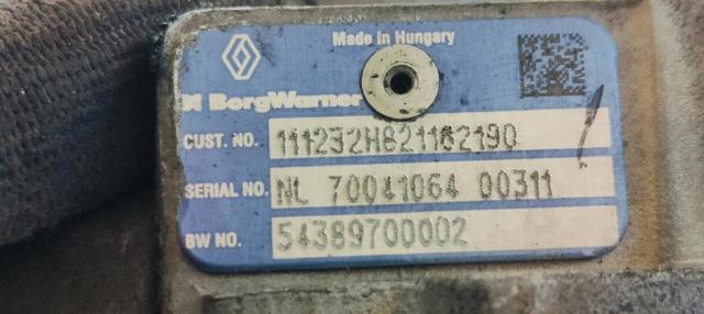 54389700002 Turbocompresor comprar Sevilla