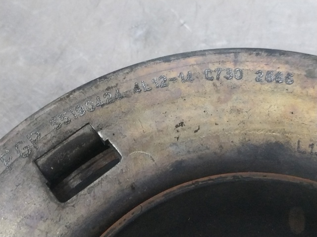 Polea del cigüeñal 55190424 FIAT