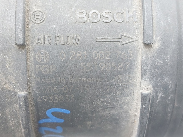 55190587 Sensor de flujo de masa de aire  comprar en Reus