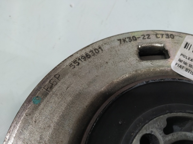 55196301 FIAT Polea de cigüeñal  en stock Gandía