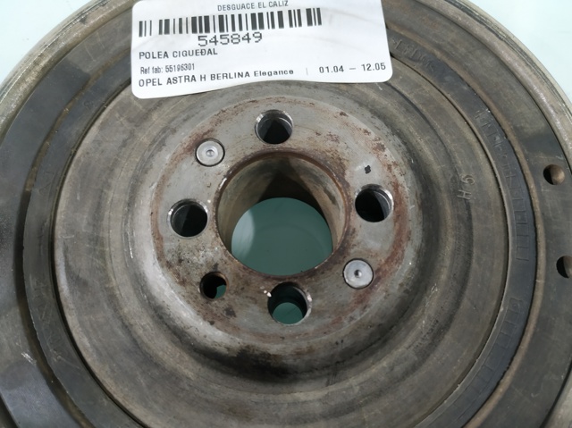 55196301 OPEL Polea de cigüeñal  en stock Córdoba
