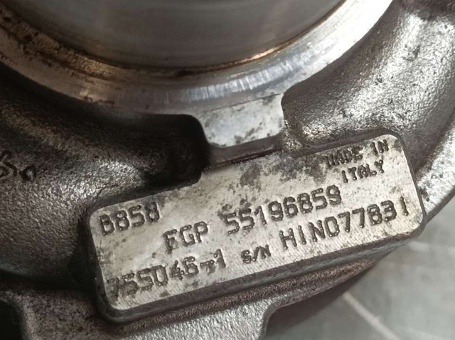 OPEL 55196859 Turbocompresor comprar Pamplona