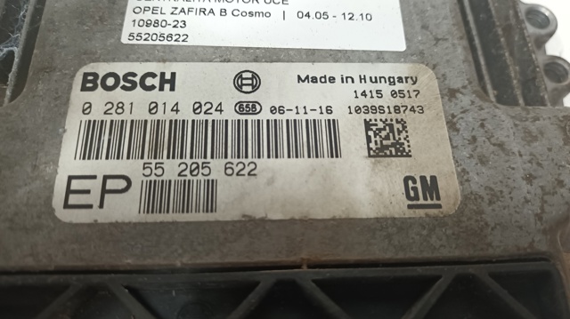 55205622 Opel