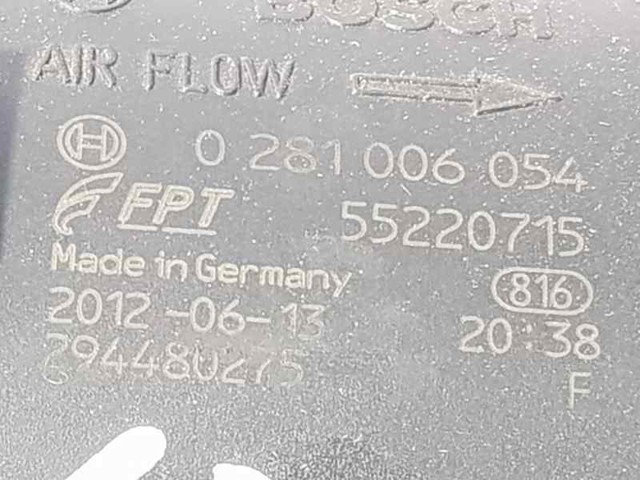 55220715 FIAT Sensor de flujo de masa de aire  disponible Vigo