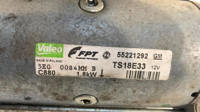 55221292 OPEL Motor de arranque  en stock Córdoba