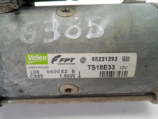 OPEL 55221292 Motor de arranque  disponible España