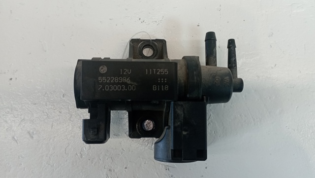 55228986 FIAT Válvula solenoide de control de presión de sobrealimentación  en stock Córdoba