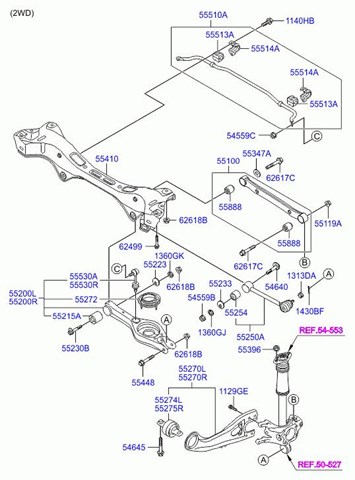 552703W050 Hyundai/Kia