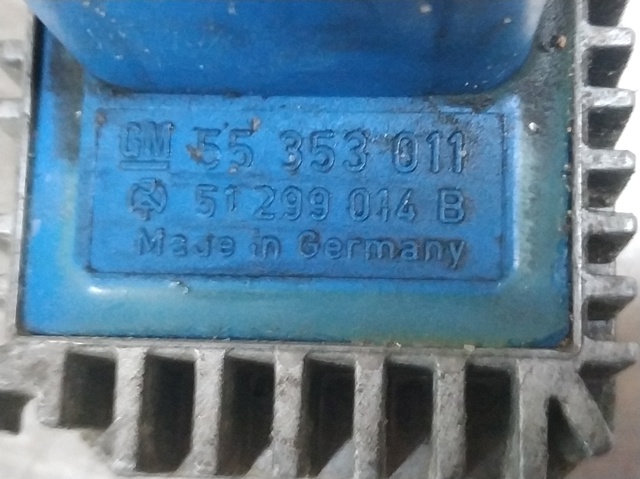OPEL 55353011 Relé de los calentadores  en stock Valencia