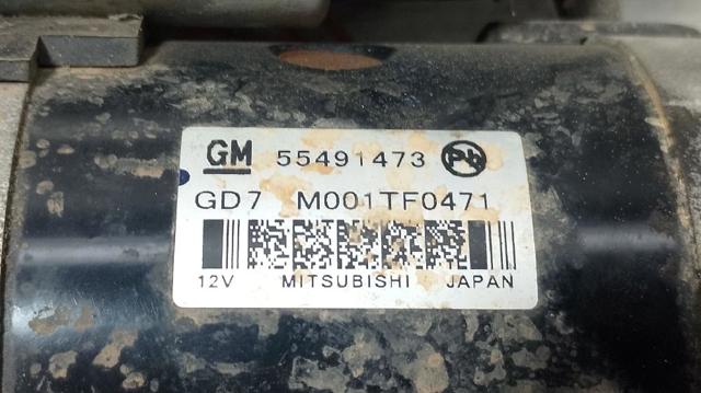 55491473 OPEL Motor de arranque  disponible Alicante