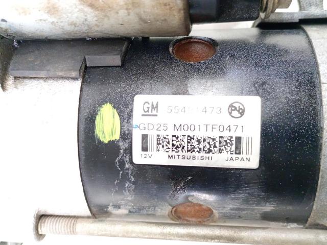 OPEL 55491473 Motor de arranque  comprar en Ponferrada
