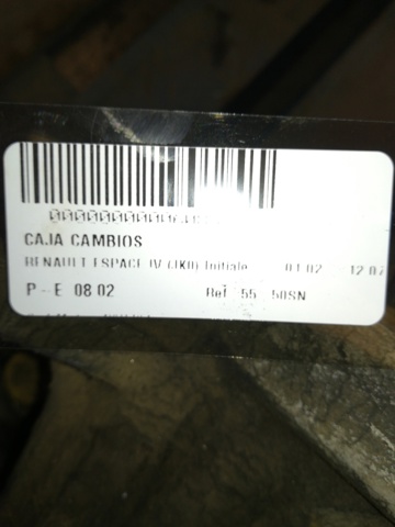 Transmisión automática completa Renault Espace 4 JK0