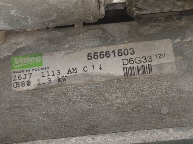 OPEL 55561503 Motor de arranque  en stock Valencia