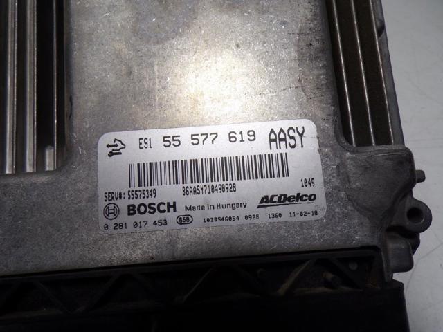 OPEL 55575349 Unidad de control del motor (ECU)  disponible España