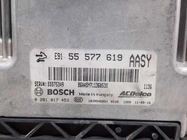 55575349 OPEL Unidad de control del motor (ECU)  comprar en Jaén