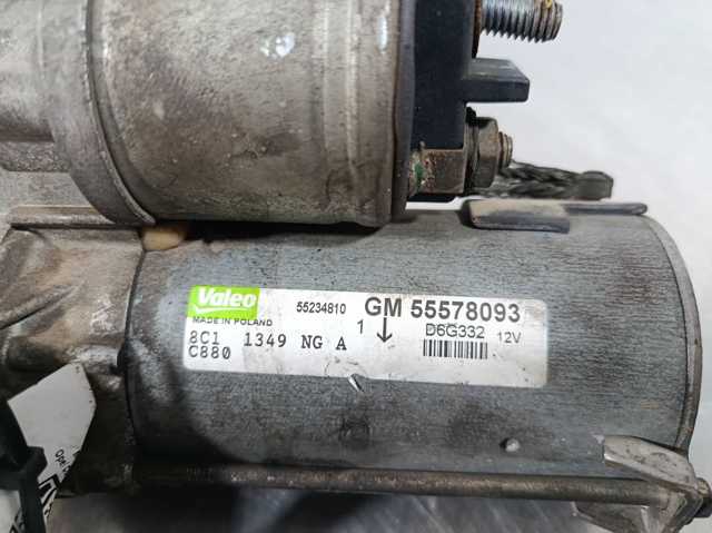Motores de arranque 55578093 OPEL