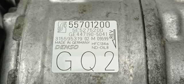 Compresor de aire acondicionado Opel Corsa X15