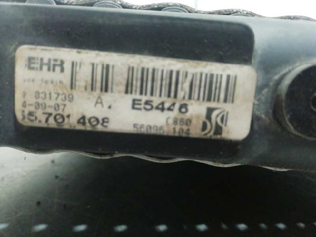 OPEL 55701408 Radiador de refrigeración del motor  disponible Valladolid