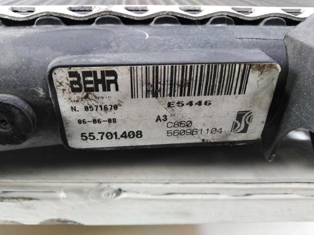 OPEL 55701408 Radiador  en stock Salamanca