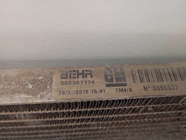 560961104 OPEL Radiador comprar Bilbao